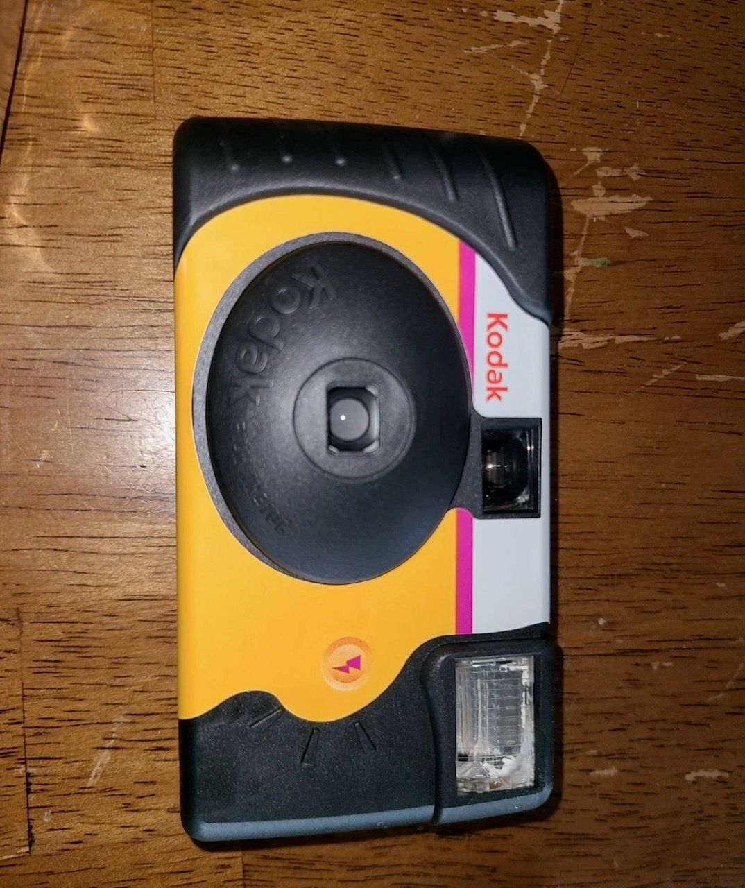 Disposable camera that inspired the DualDose shutter mechanism