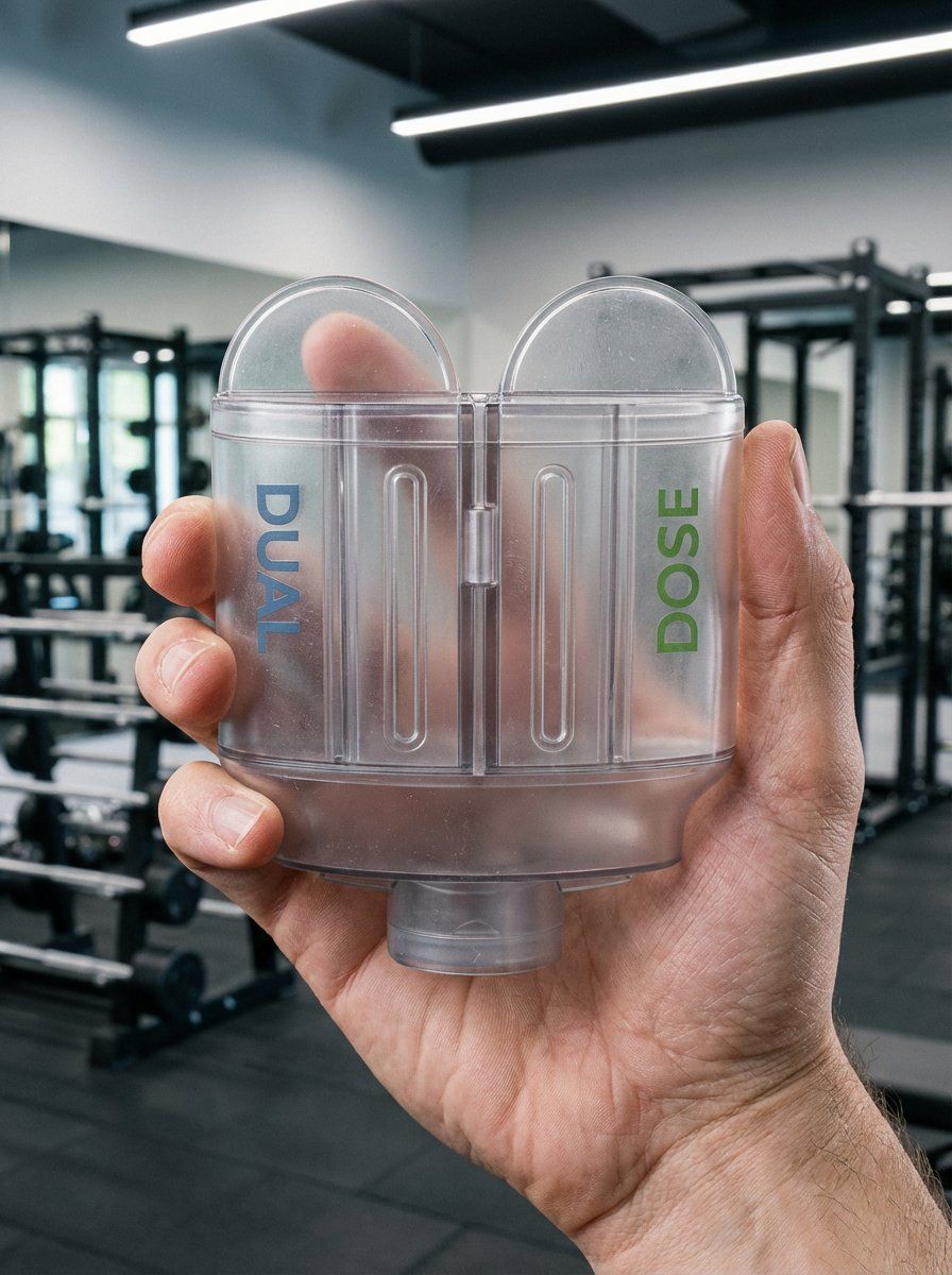 DualDose product in hand